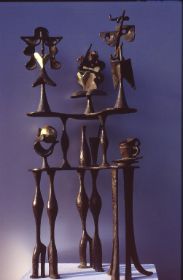 Römisches Café 1992, Bronze, 77 cm