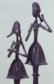 Lange Mädchen 1994, Bronze, 88 cm