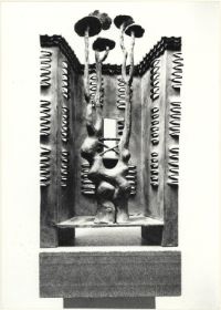 Im Schatten der Platanen 1988, Bronze, 38 cm