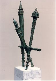 Versinkende Pracht 1989, Bronze, 51 cm